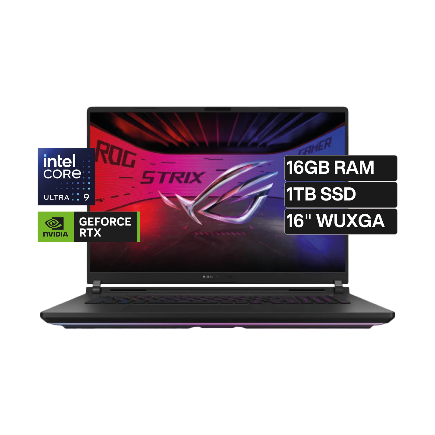 ASUS ROG STRIX G16 - G615LP-RV019W-CU9-16GB-1TB-V8GB-W11-IPS