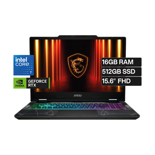 MSI Cyborg 15 B2RWEKG-C7-16GB-512GB-V8GB-W11