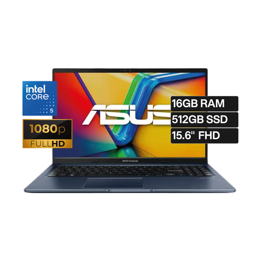 ASUS VIVOBOOK -  X1504VA-E82989-C5-16GB-512GB-F2-15.6in
